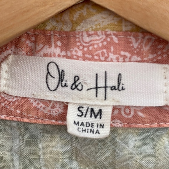 Oli & Hali Multicolor Blouse with Yellow Accents - Picture 9 of 15